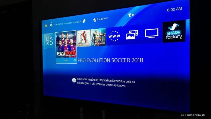 Playstation 4 mais 4 jogos