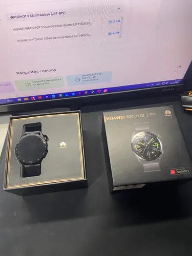 Smartwatch Huawei Watch Gt 3 Original - Pouquíssimo Uso