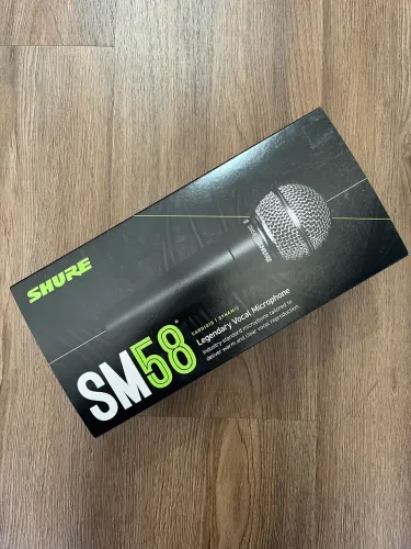 Microfone Shure SM58 Original Novo