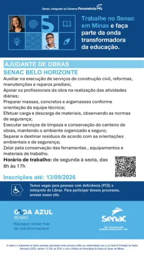 Ajudante de Obras