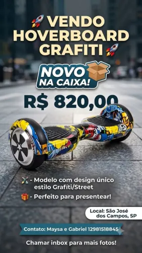 Hoverboard elétrico