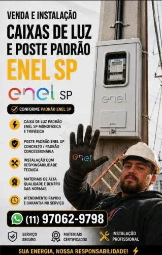 CAIXA DE LUZ PADRÃO ENEL