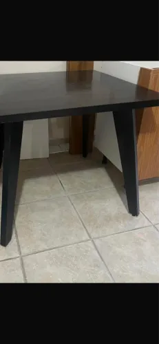 Mesa madeira laqueada