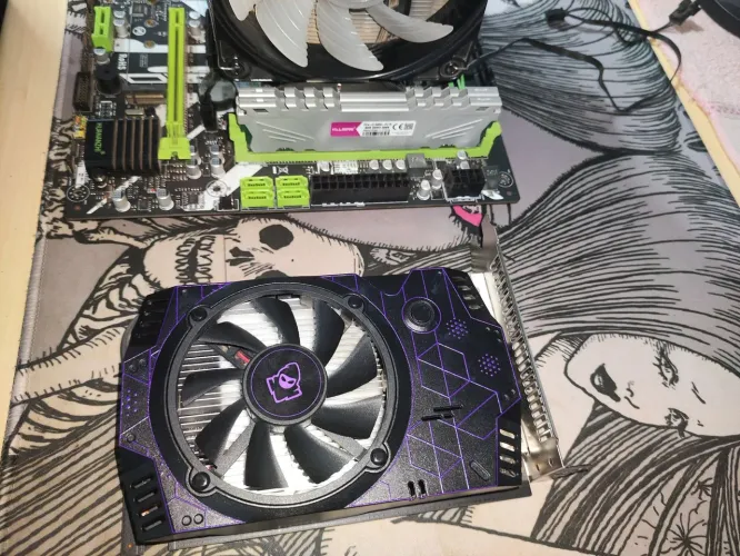 Kit xeon, 16gb RAM + RX 550