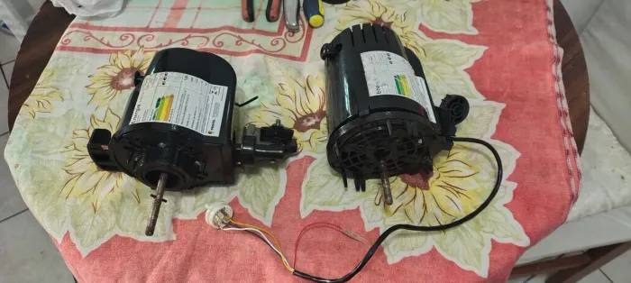 Dois motor de ventilador por 50 reais