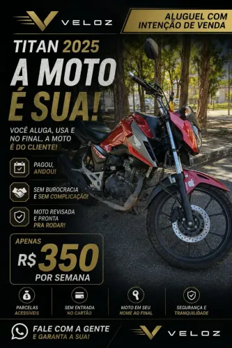 Titan 2025 pra alugar