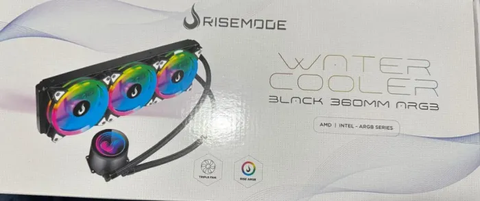 Water Cooler Rise Mode ARGB, 360mm, AMD/Intel, Preto - RM-WCB-07-ARGB