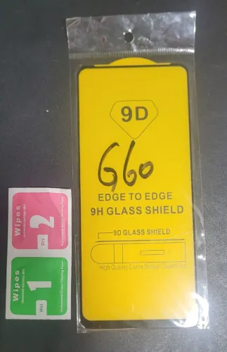 Película De Vidro 3D / 9D Premium Para Moto G60 + Kit Limpeza