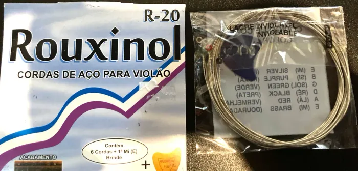 Cordas de aço Rouxinol