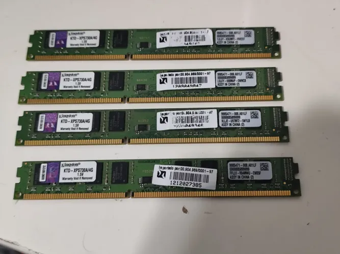 Memória kingston ddr3 4gb  1.5v