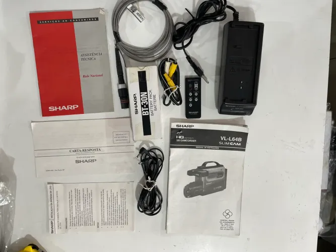 Kit Acessórios para Filmadora Sharp VL-L64B Slim Cam