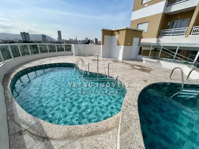 Aluga-se 02 quartos com lazer completo no Residencial Claude Monet em São Vicente,.