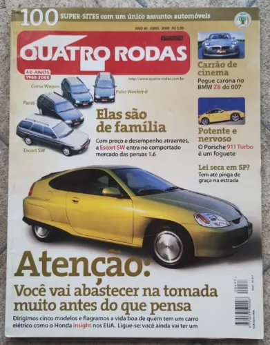 Revista Quatro Rodas - Comparativo Station Wagons