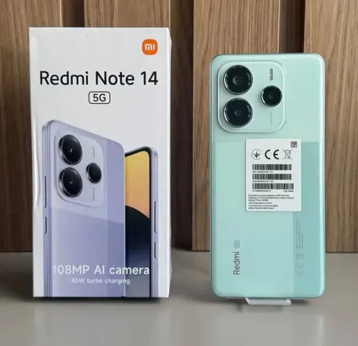 Celular Redmi Note 14 5G 256/08- Verde Lacrado