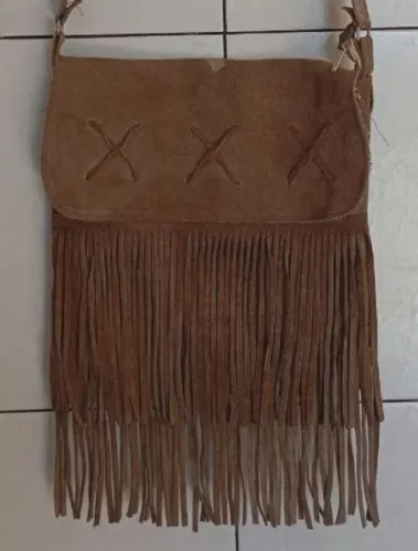 Bolsa feminina de couro legítimo