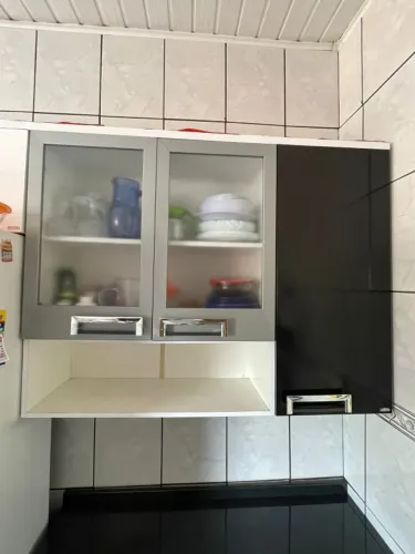 Armário de cozinha completo itatiaia usado em bom estado