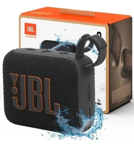 Caixa Som Bluetooth Jbl Go 4 Portátil Original Prova D'água