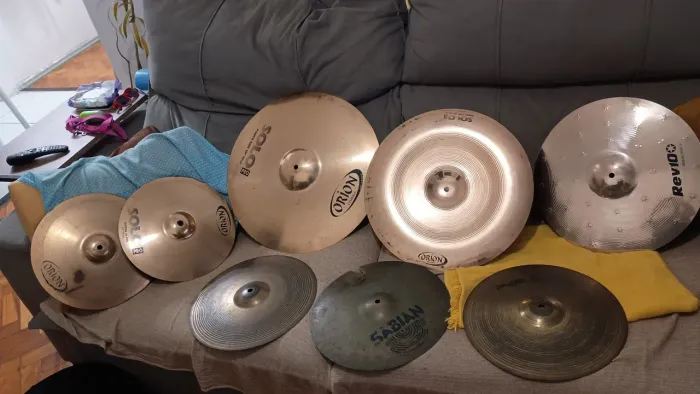 Kit de pratos de bateria! Orion solo pro paiste