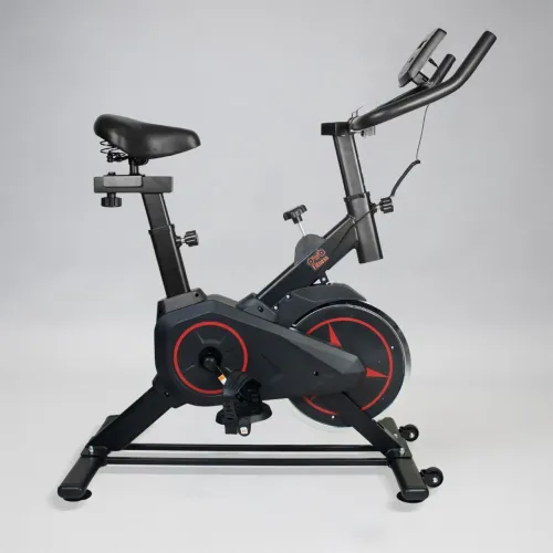 Bicicleta Ergométrica Preta Nova na Caixa Com Odômetro e Suporte Para Celular
