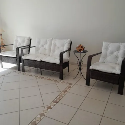 Conjunto de Cadeiras Fibra Sintética