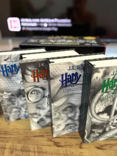 Box Livros Harry Potter Edição de aniversário