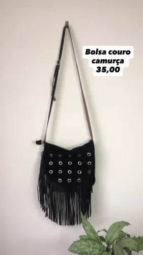 Bolsa camurça