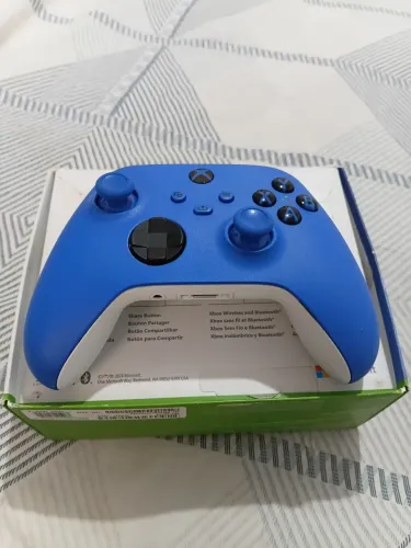 Controle X-BOX na caixa
