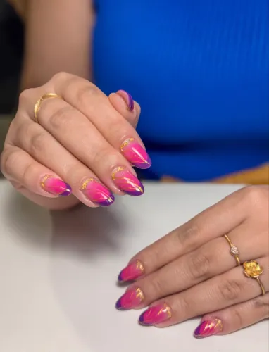 Alongamento de unhas em gel