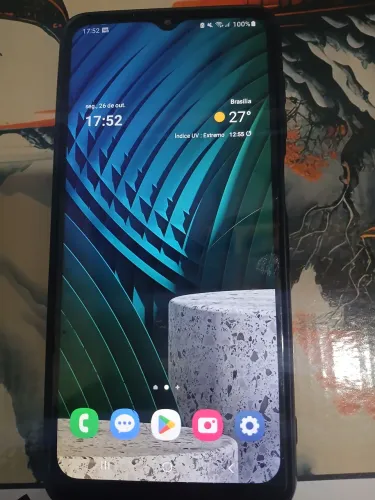 Celular Samsung A12 - 4GB RAM - 64 GB + Fone Bluetooth