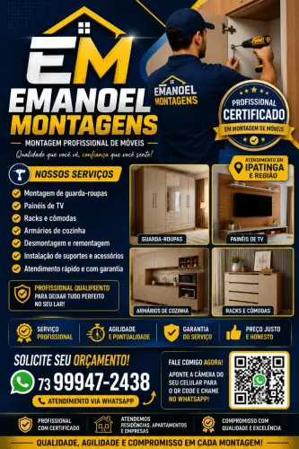 Montagem e desmontagem de móveis 