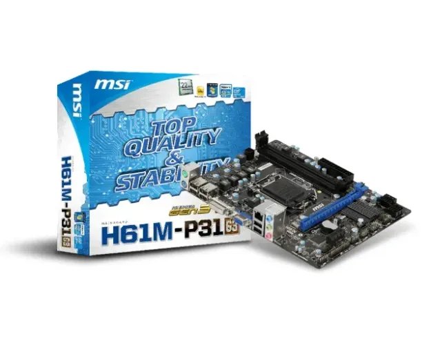 PC MSI H61M + Intel i5 3470 + 8GB DDR3 1600Mhz + Fonte + Brinde