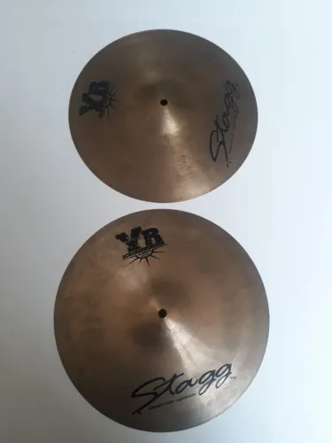 Stagg - Par de Chimbal Hi Hat de 14"