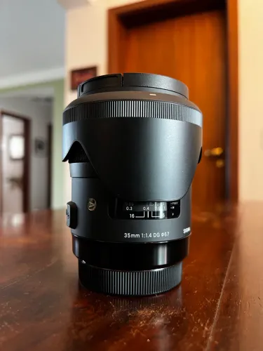 Lente Sigma Dg 35mm F/1.4 Hsm Art Para Canon