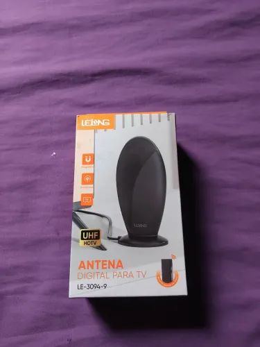 Antena digital de dentro de casa Abra todos os canais