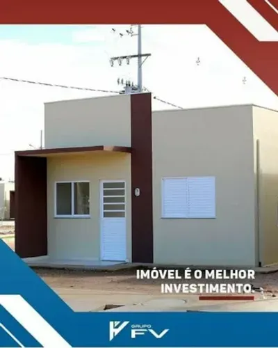 Casa cond Tuiuiu 2/4, 51m², 02 vagas pronta para morar