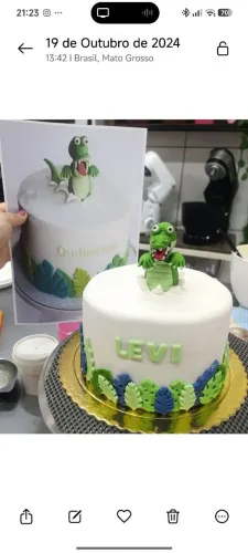 Bolos e doces personalizados e simples