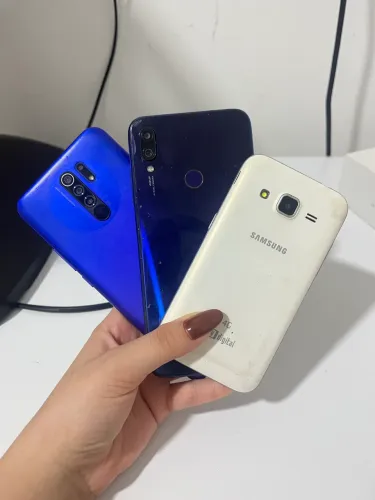     ? Lote com 3 Celulares - Xiaomi e Samsung - Leia a Descrição