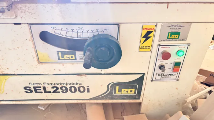 Serra esquadrejadeira makiwa SEL2900i Léo