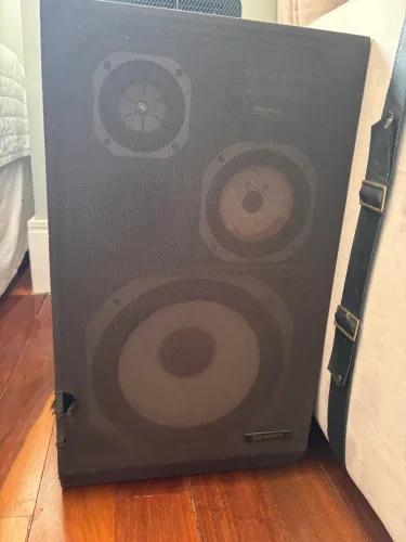 Caixas gradiente spectrum 76  som antigo colecionador 
