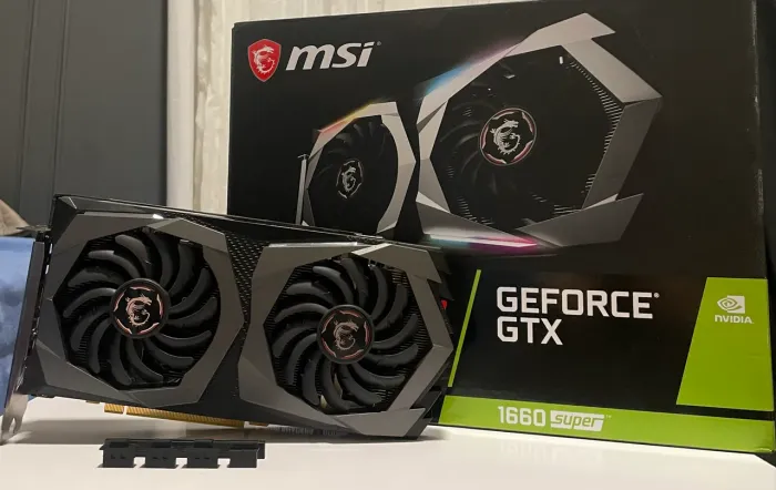 GTX 1660 Super | Msi Gaming X (Com RGB Programável)