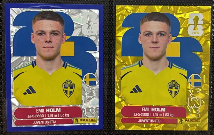 BLUE CRUMPLE + GOLD CRUMPLE
