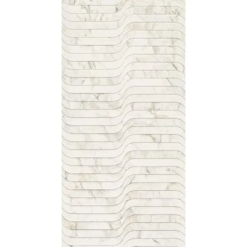 Porcelanato Marmorizado Retificado Natural 60x120cm Apurando Oro Stream Portobello