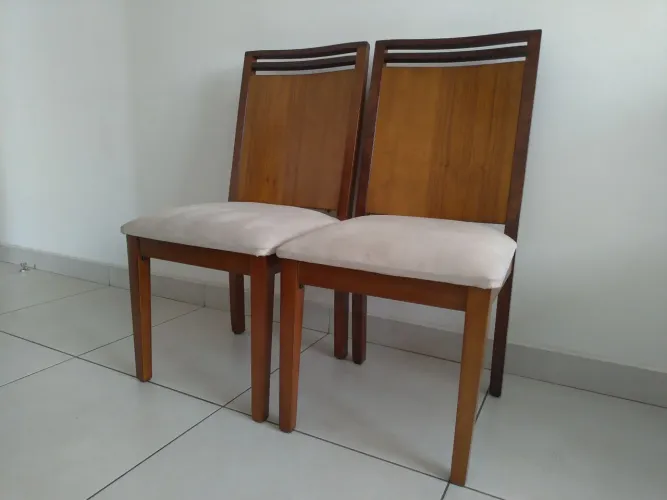 Cadeiras de mesa jantar - 2 unidades