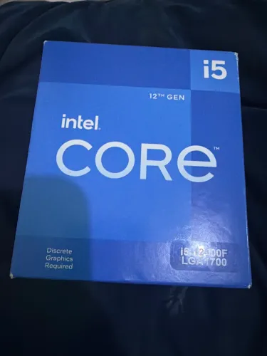 Processador Intel Core i5-12400F 12ª Geração LGA1700 - Novo e Lacrado