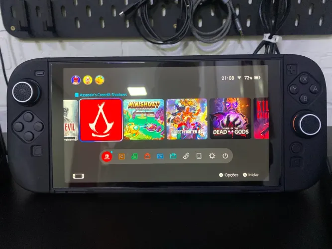 Switch 2 + Mario Kart Físico + Sd Express 256Gb