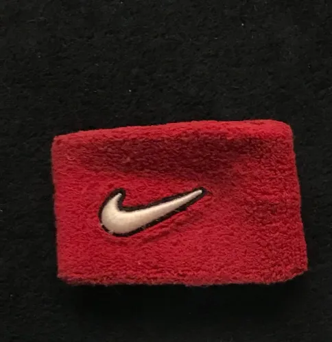 Munhequeira de Tenis Nike Vermelha
