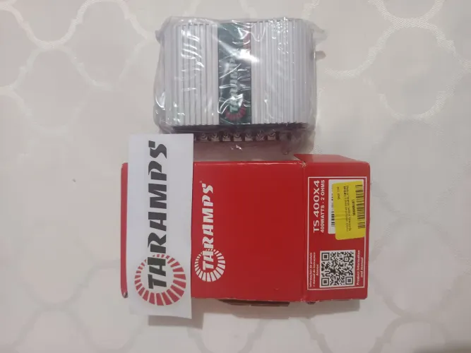 MÓDULO TARAMPS TS 400x4, 400 rms, 4 canais  (NOVO)