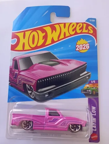 Hot Wheels Bounce?n Bass Rosa