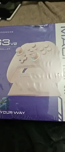 Controle Gamer Machenike G3 V2 - Preto (Novo / Lacrado na Caixa)