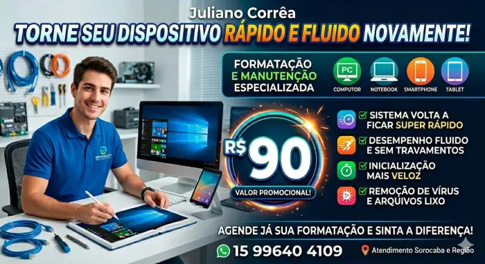 Formataçao de computadores